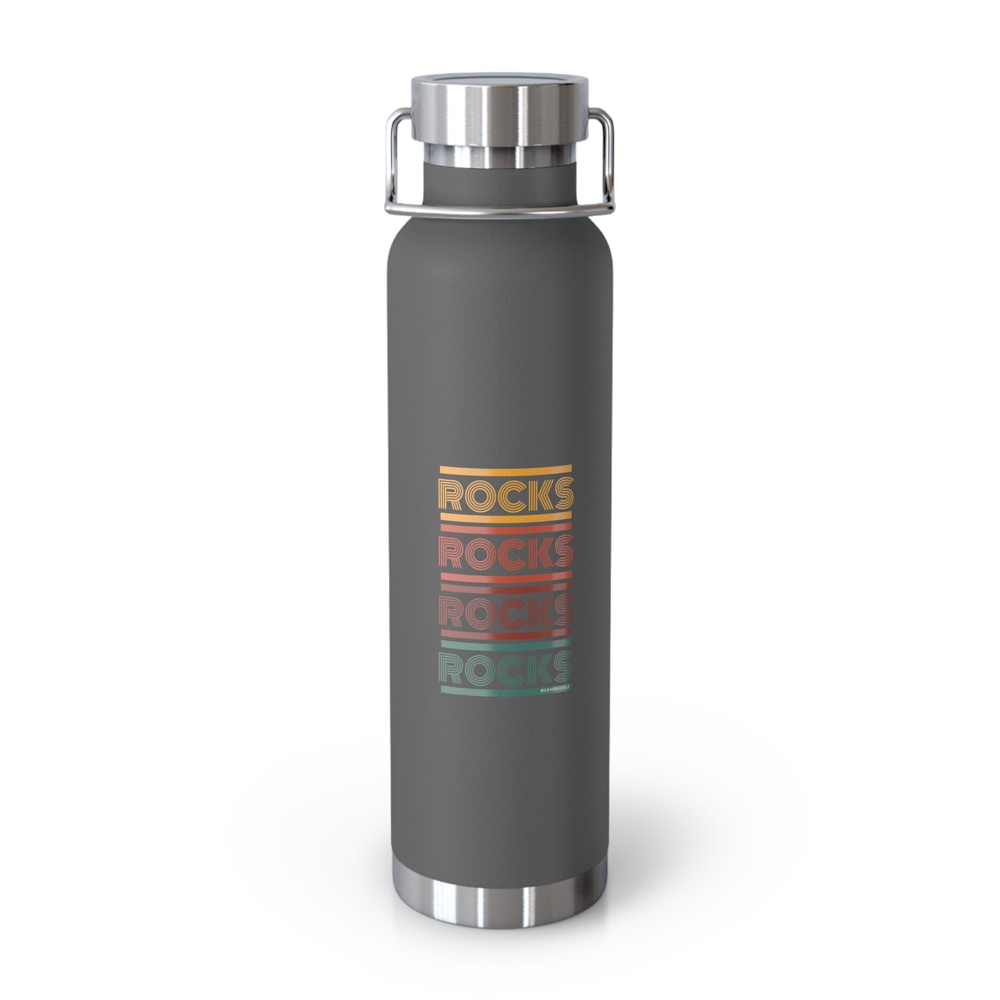Rocks on Rocks - Copper Vacuum Insulated Bottle (22oz)