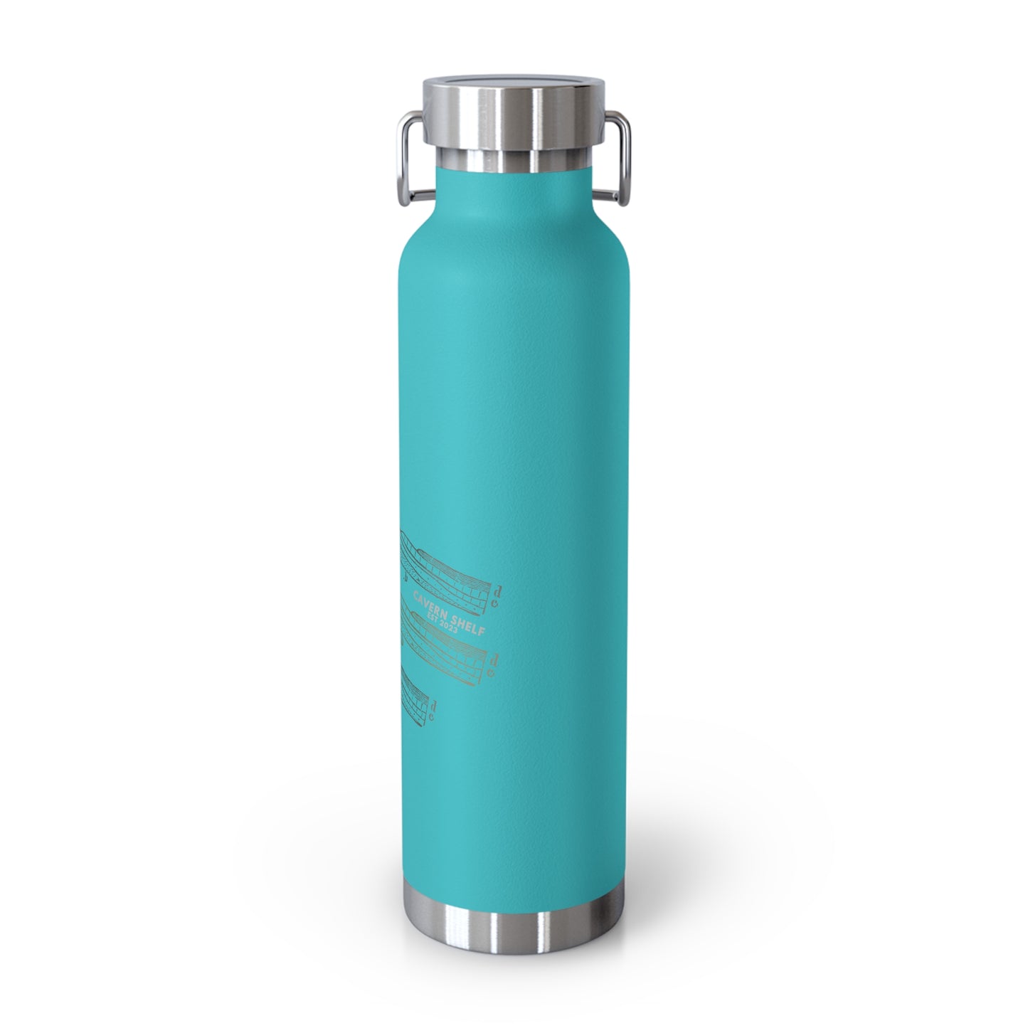 Chromatic Layers Unleashed - Copper Vacuum Insulated Bottle (22oz)
