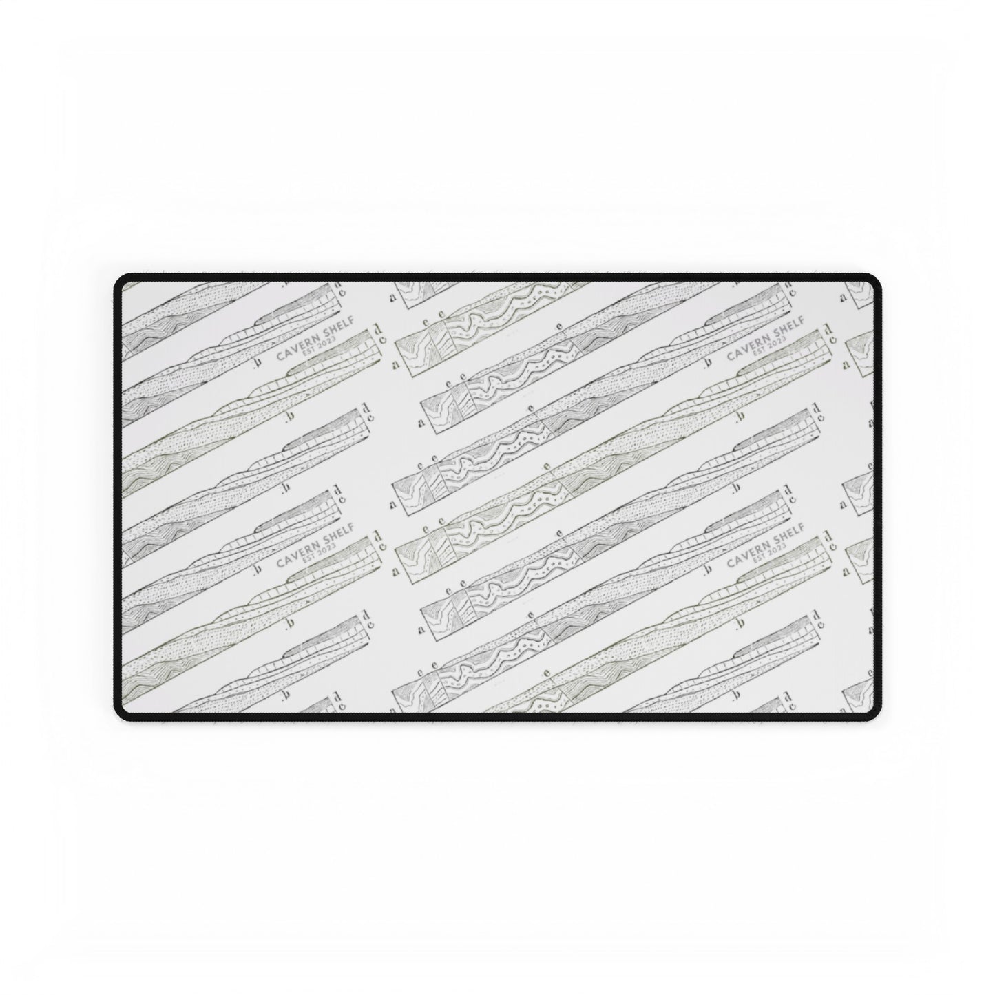 Chromatic Layers Unleashed - Desk Mats