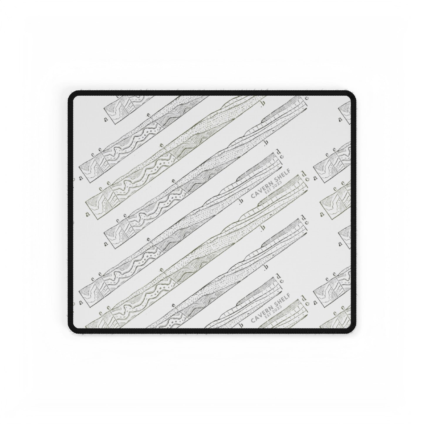 Chromatic Layers Unleashed - Desk Mats