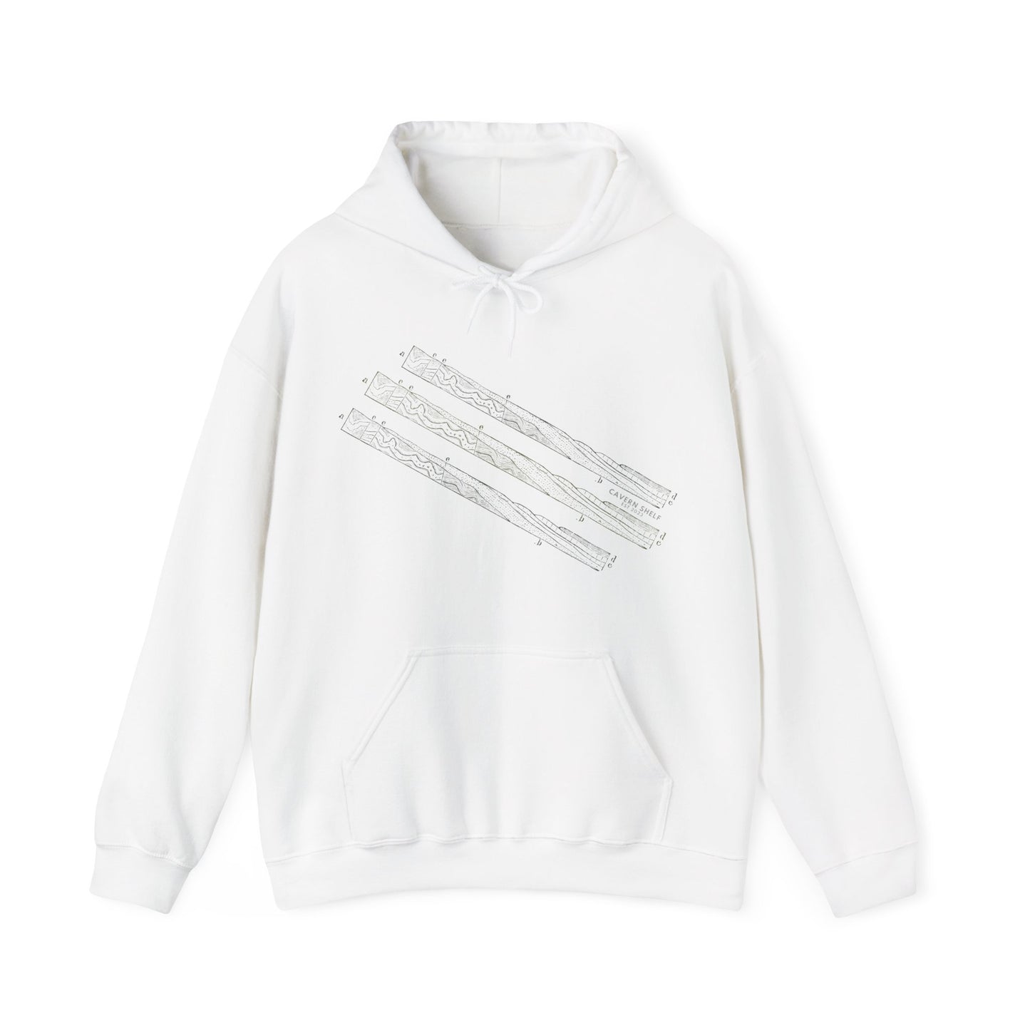 Chromatic Layers Unleashed - Unisex Heavy Blend™ Hooded Sweatshirt