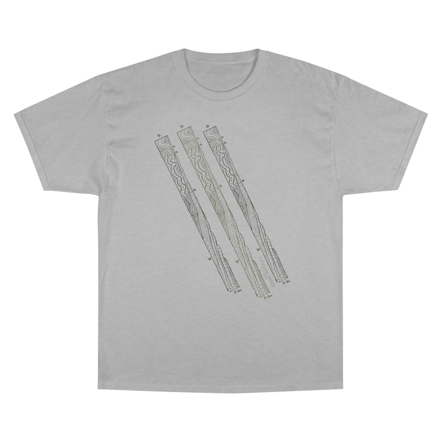 Chromatic Layers Unleashed - Champion T-Shirt