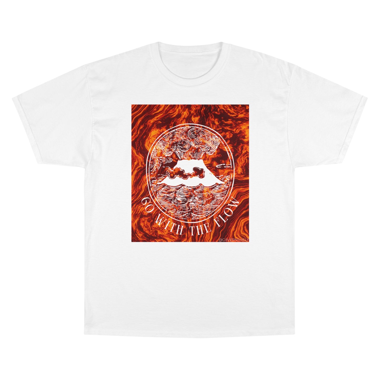 Go With the Flow - Champion T-Shirt