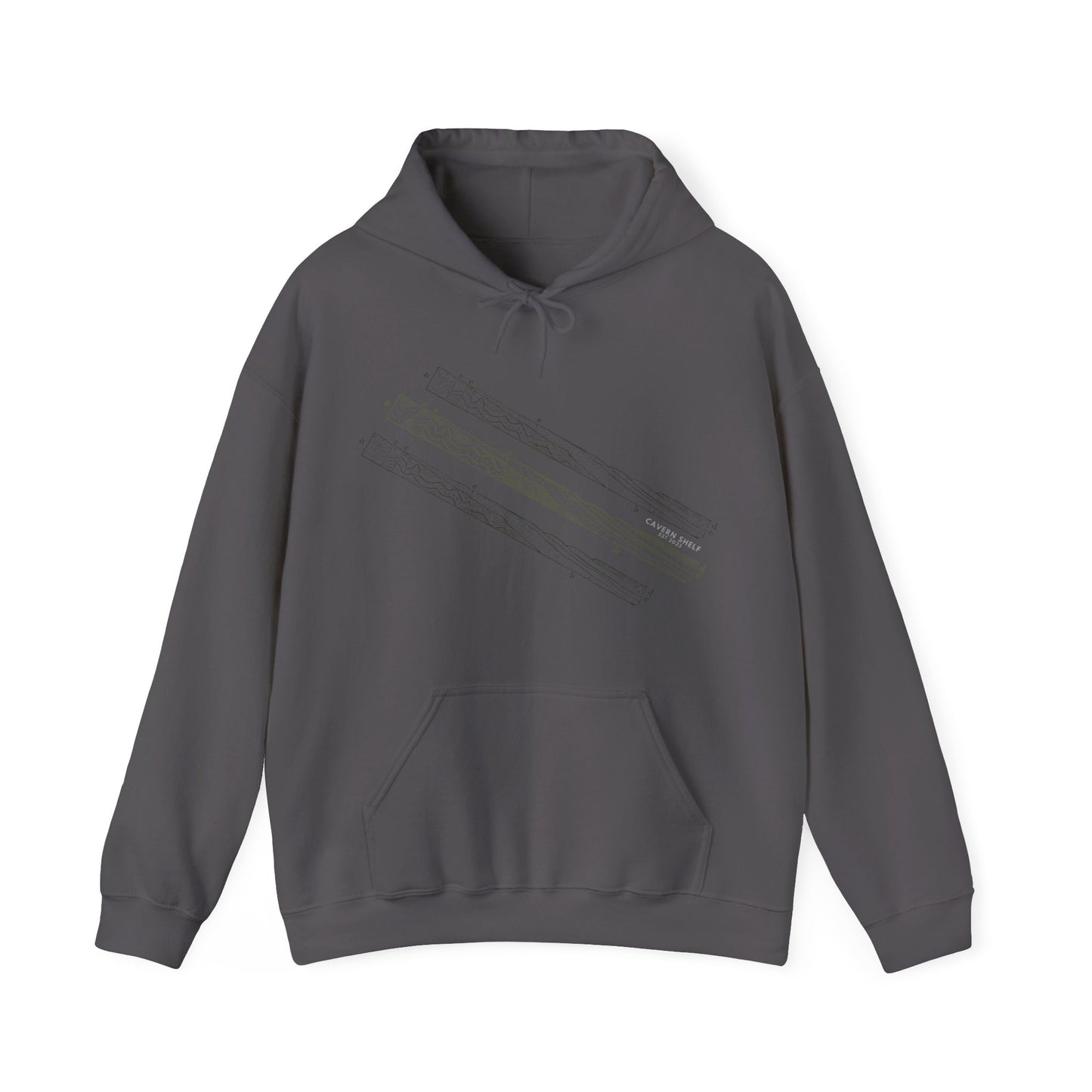 Chromatic Layers Unleashed - Unisex Heavy Blend™ Hooded Sweatshirt