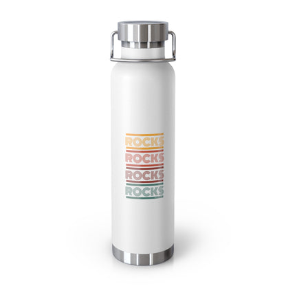 Rocks on Rocks - Copper Vacuum Insulated Bottle (22oz)