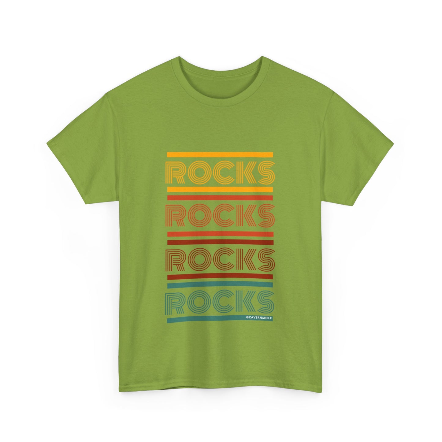 Rocks on Rocks - Unisex Heavy Cotton Tee