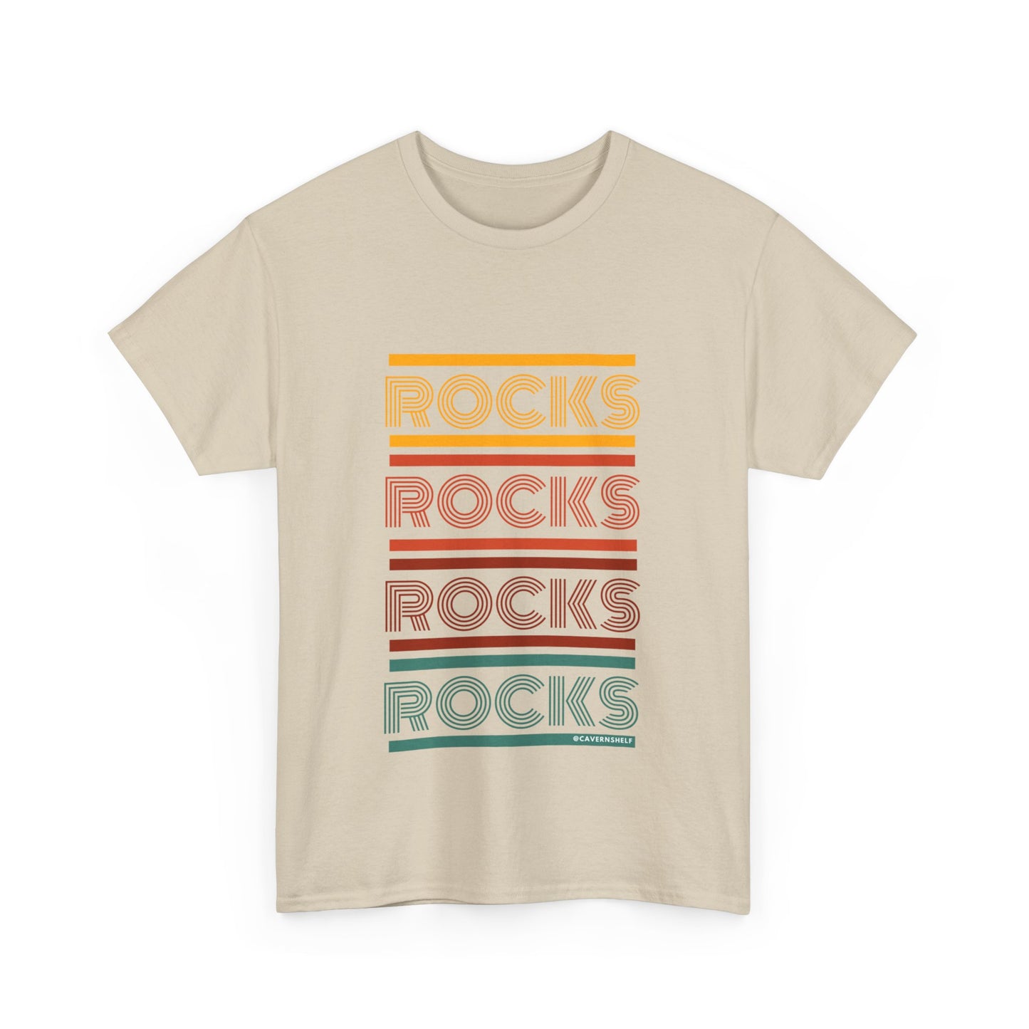 Rocks on Rocks - Unisex Heavy Cotton Tee