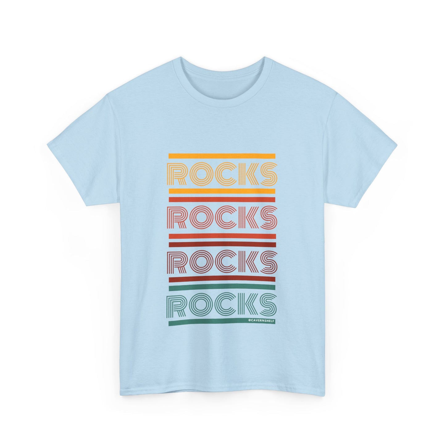 Rocks on Rocks - Unisex Heavy Cotton Tee