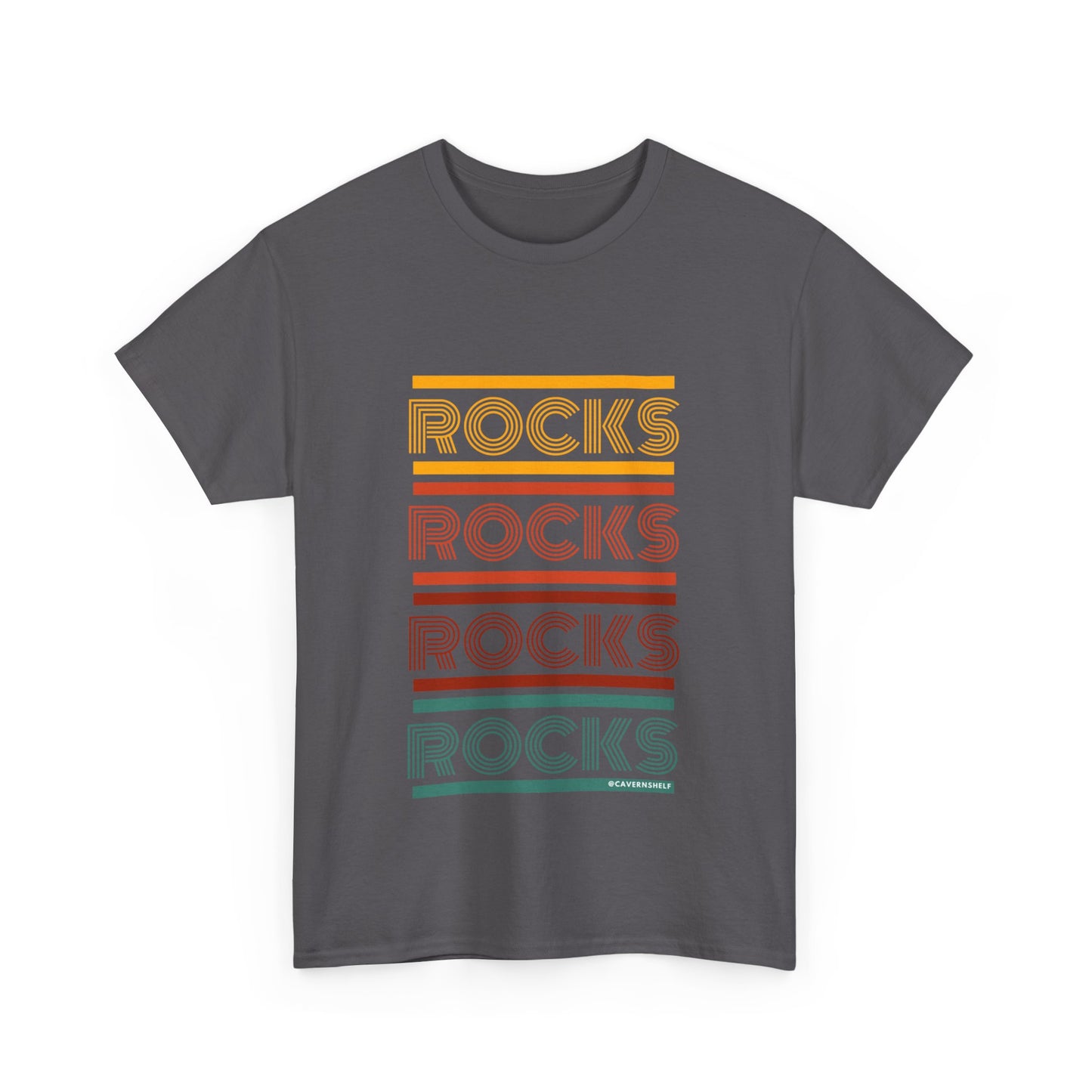 Rocks on Rocks - Unisex Heavy Cotton Tee