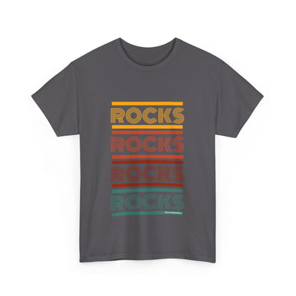 Rocks on Rocks - Unisex Heavy Cotton Tee