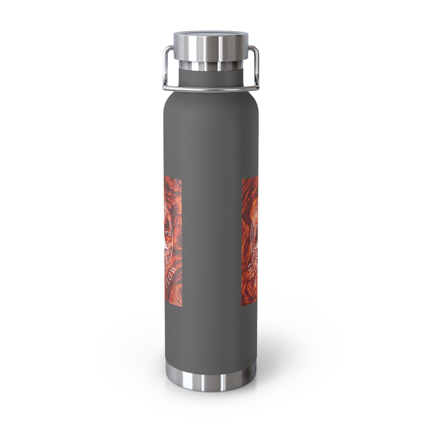 Go With the Flow - Copper Vacuum Insulated Bottle (22oz)