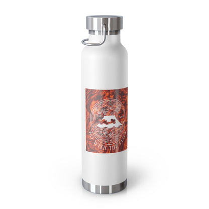 Go With the Flow - Copper Vacuum Insulated Bottle (22oz)