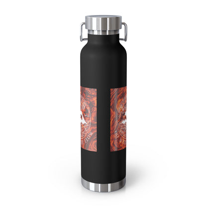 Go With the Flow - Copper Vacuum Insulated Bottle (22oz)