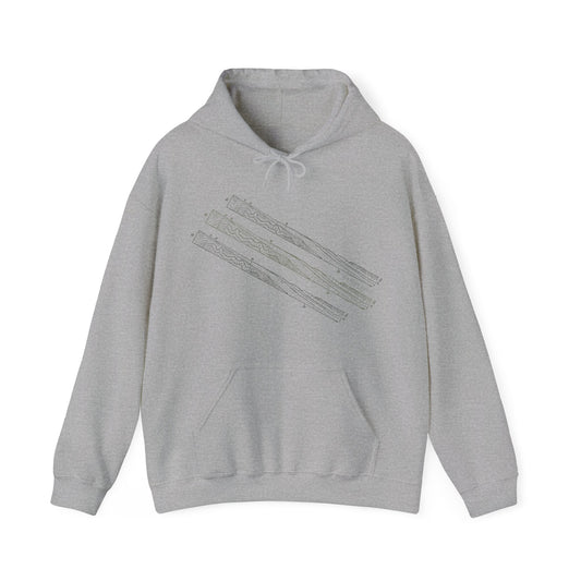 Chromatic Layers Unleashed - Unisex Heavy Blend™ Hooded Sweatshirt