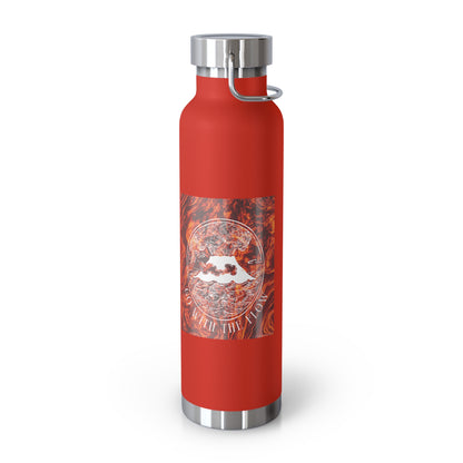 Go With the Flow - Copper Vacuum Insulated Bottle (22oz)