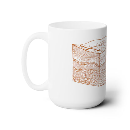 Epic Epochs - Ceramic Mug (White, 15oz)