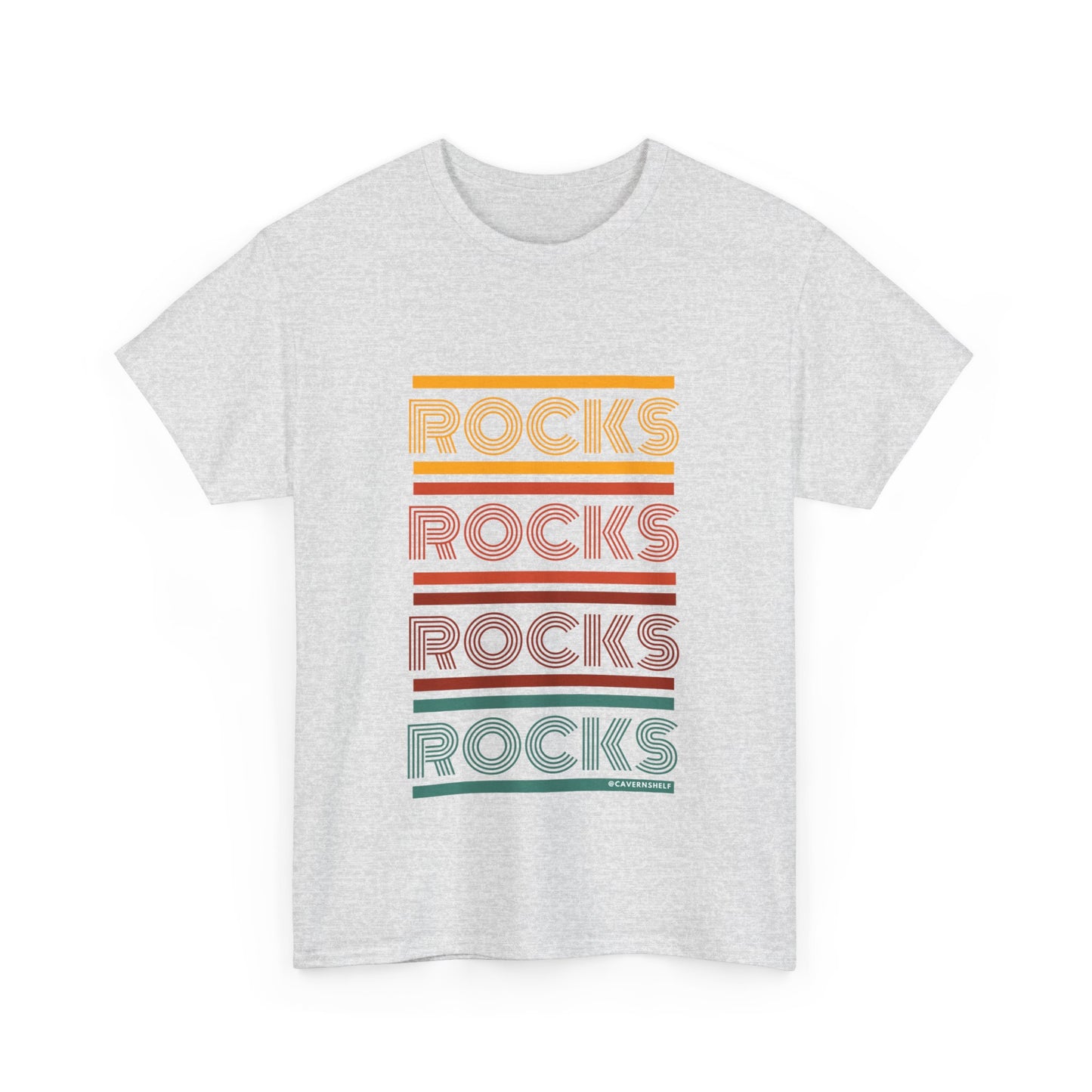 Rocks on Rocks - Unisex Heavy Cotton Tee