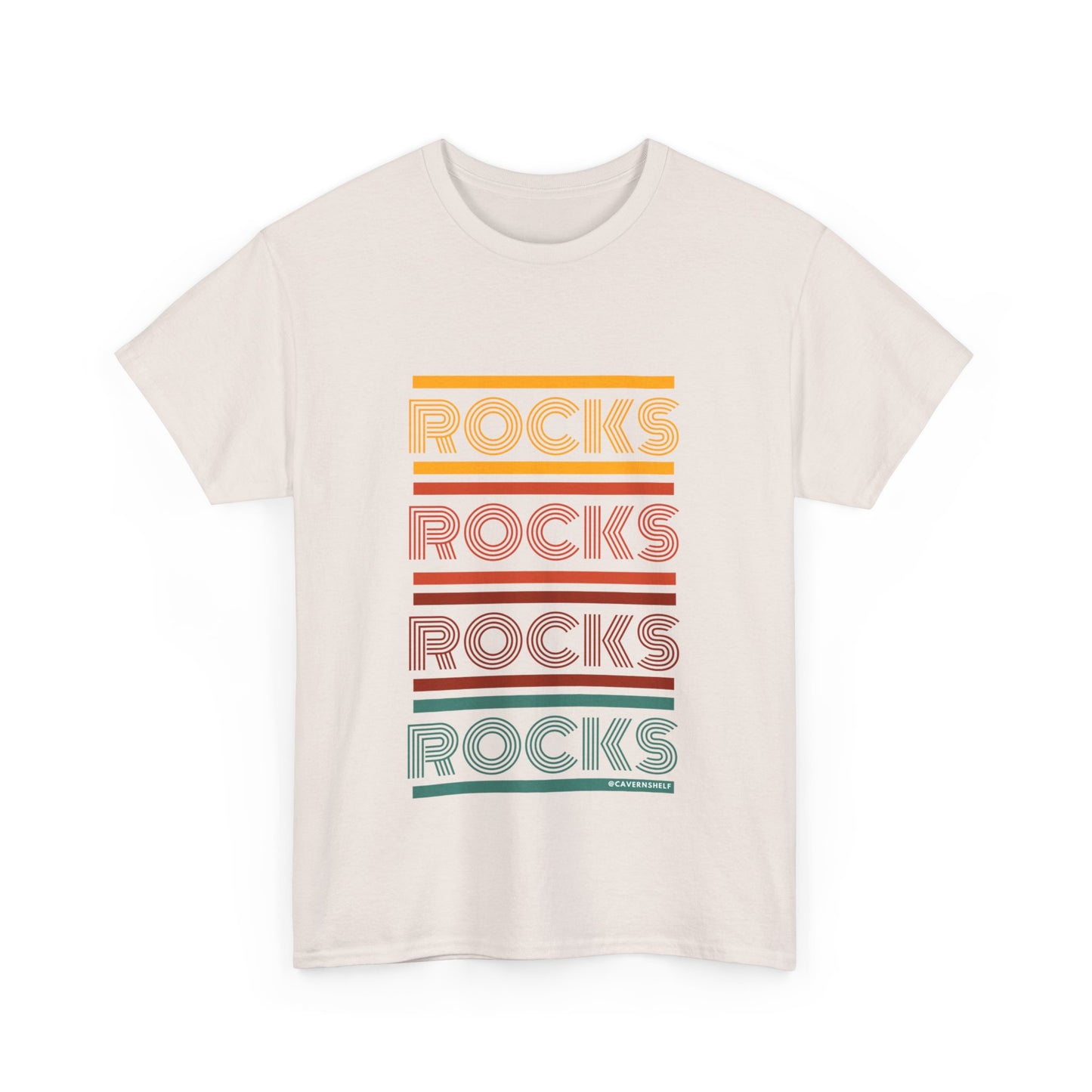 Rocks on Rocks - Unisex Heavy Cotton Tee