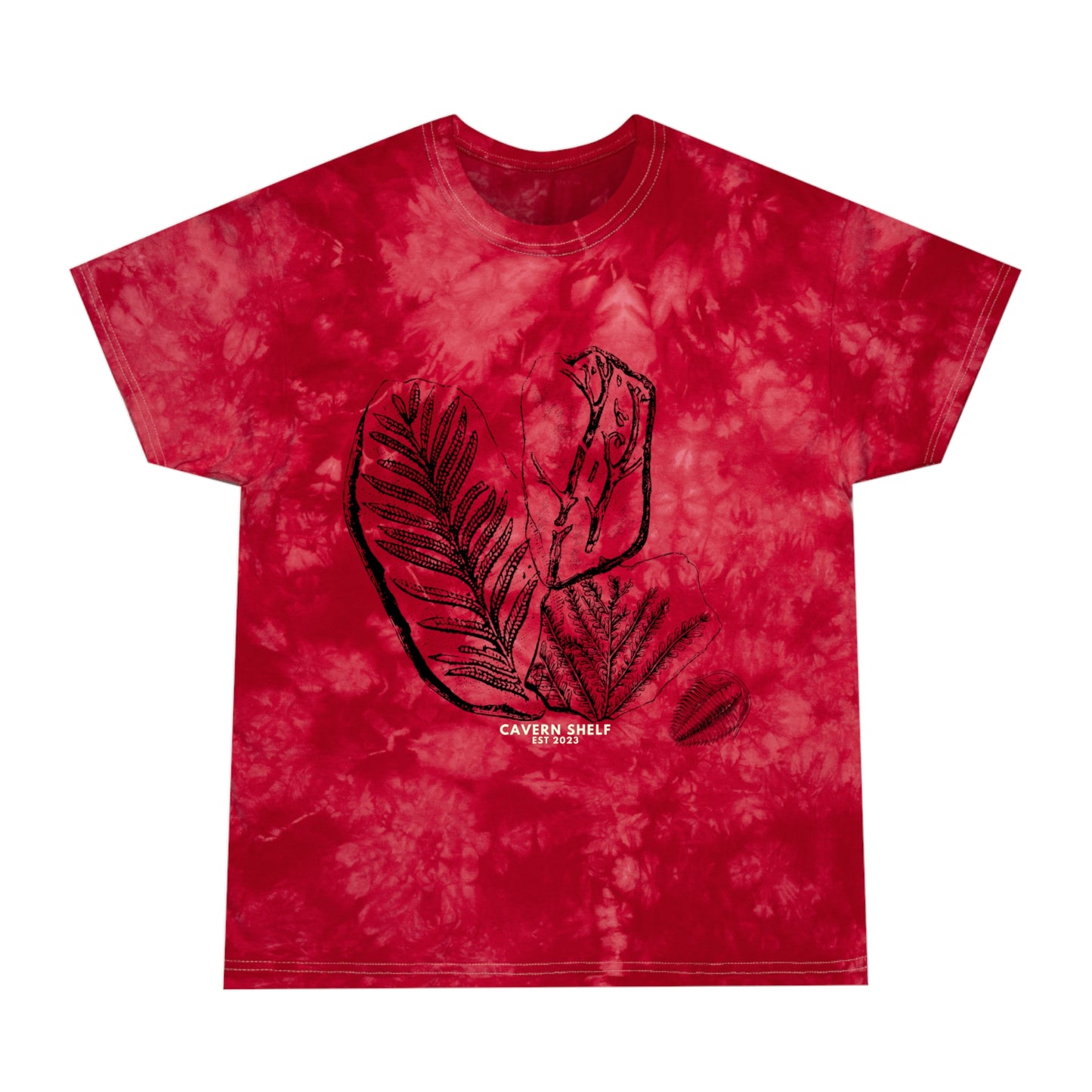 Geologists' Bouquet - Tie-Dye Cotton Tee