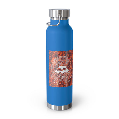 Go With the Flow - Copper Vacuum Insulated Bottle (22oz)