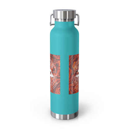 Go With the Flow - Copper Vacuum Insulated Bottle (22oz)