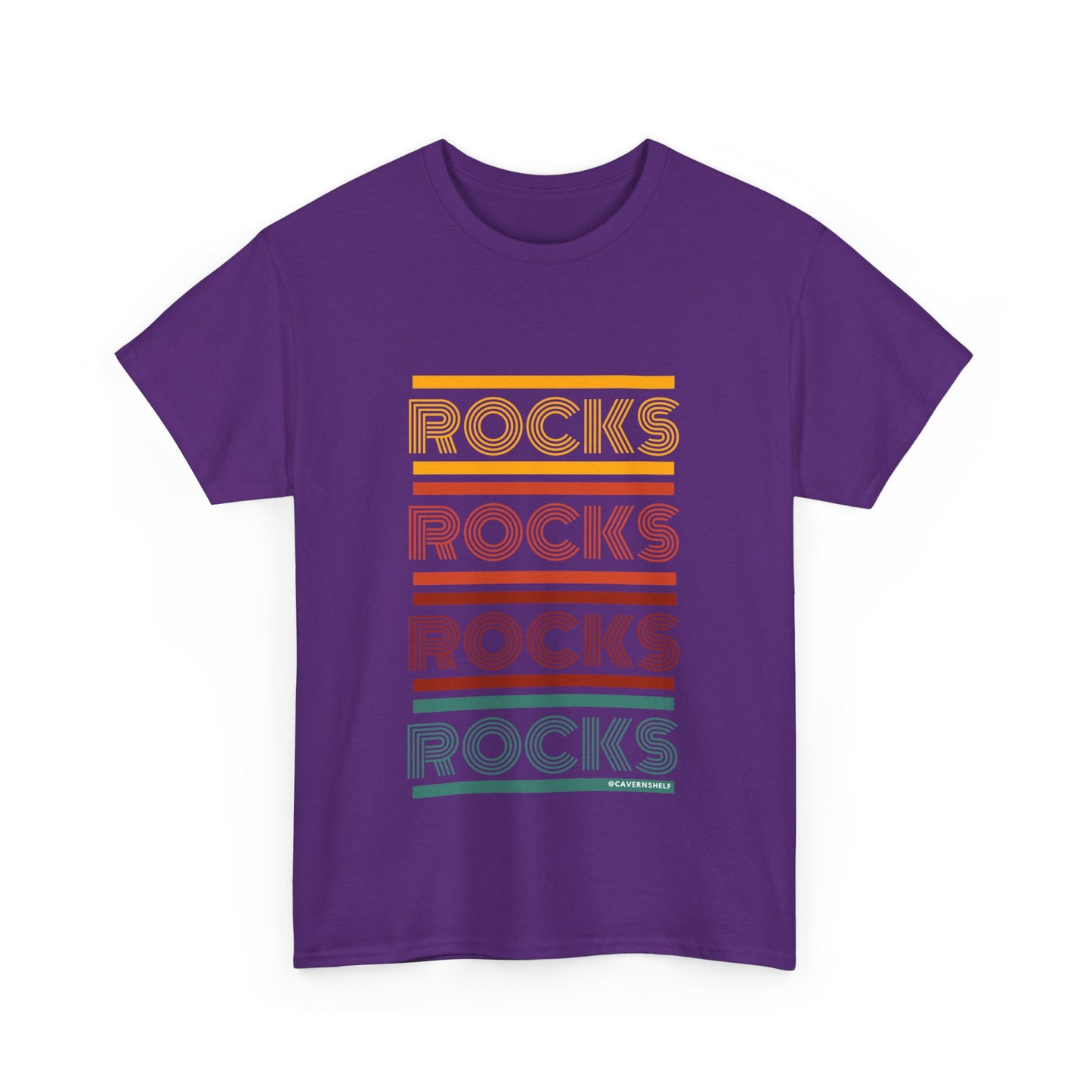 Rocks on Rocks - Unisex Heavy Cotton Tee