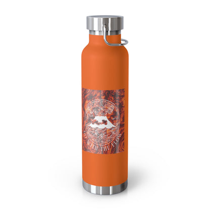 Go With the Flow - Copper Vacuum Insulated Bottle (22oz)