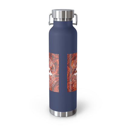 Go With the Flow - Copper Vacuum Insulated Bottle (22oz)