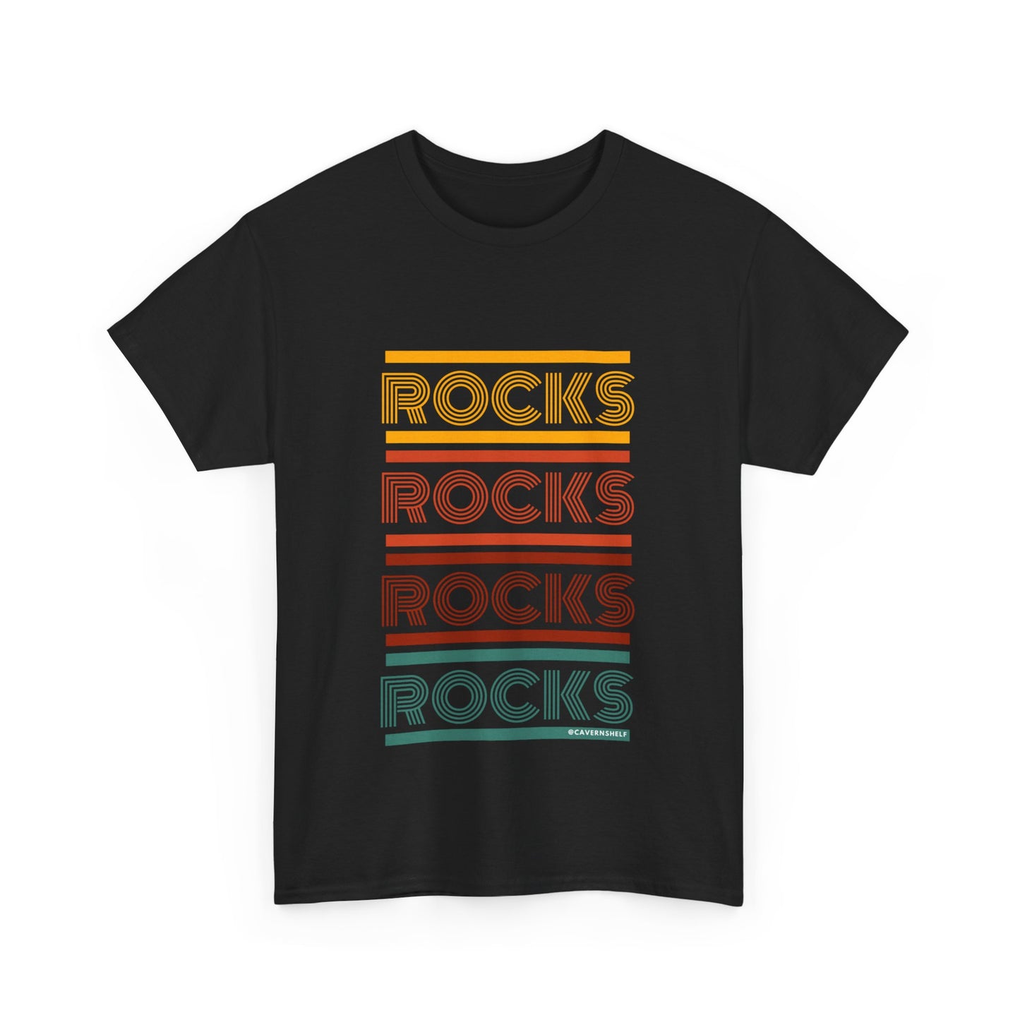 Rocks on Rocks - Unisex Heavy Cotton Tee