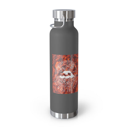 Go With the Flow - Copper Vacuum Insulated Bottle (22oz)