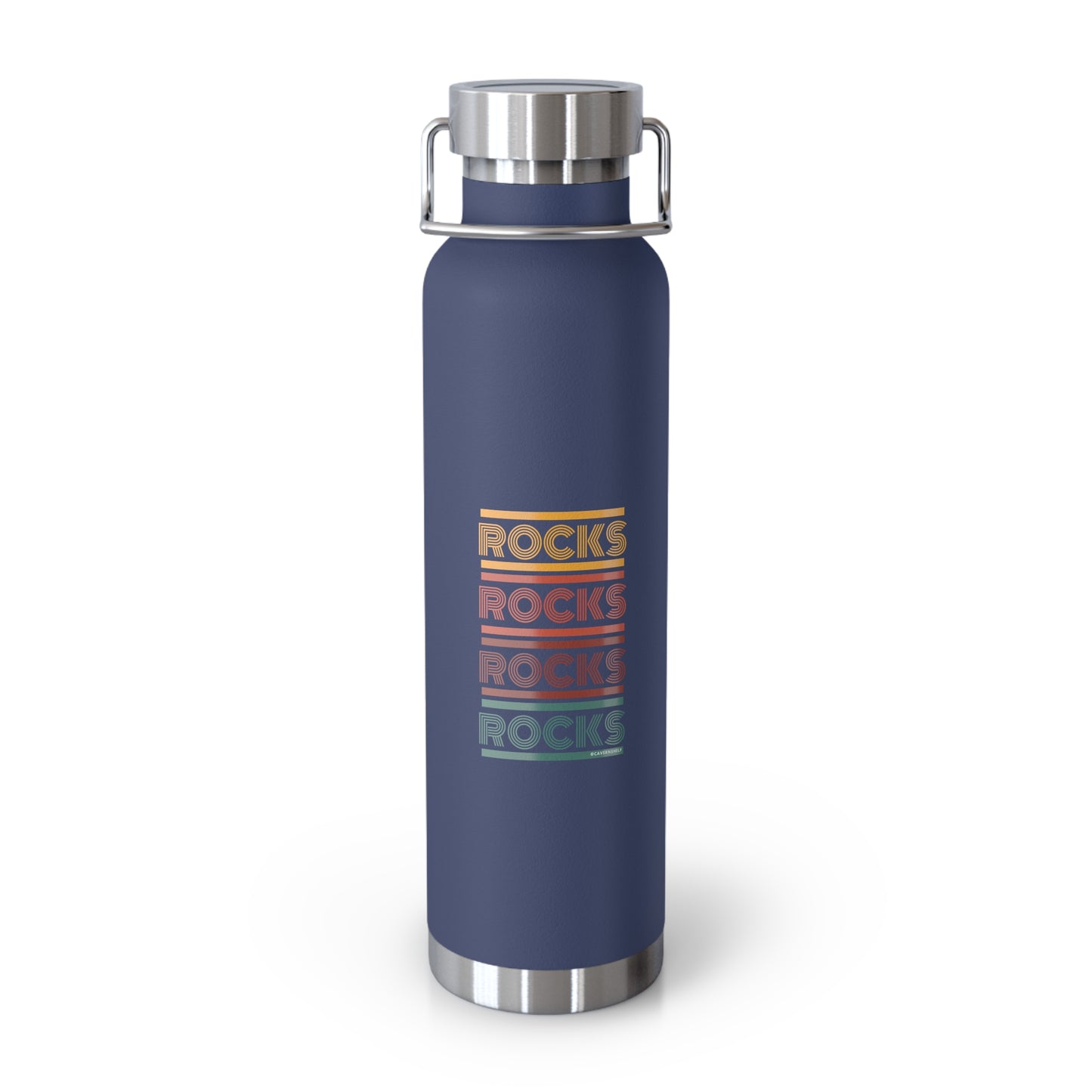 Rocks on Rocks - Copper Vacuum Insulated Bottle (22oz)